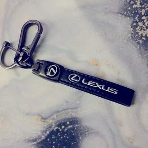 Lexus Leather Keychain Wristlet